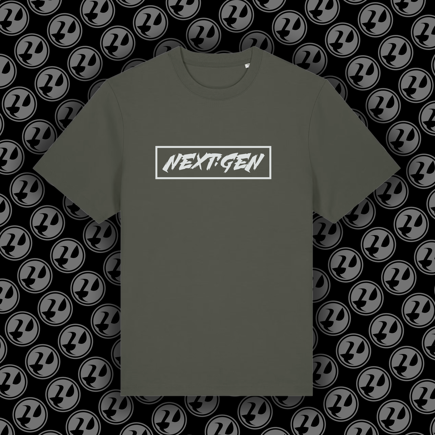 BOX LOGO TEE [KHAKI]